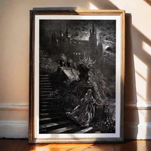 Affiche – Peau d’Âne (Gustave Doré, 1867)