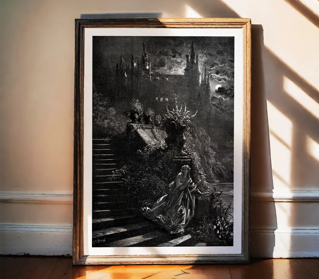 Affiche – Peau d’Âne (Gustave Doré, 1867)