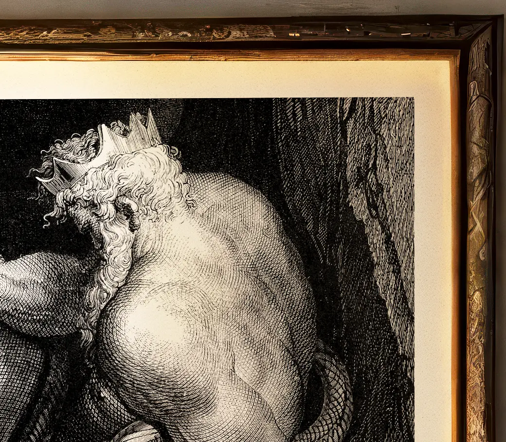 Affiche – Minos, juge des Enfers (Gustave Dore, 1861) – Image 2