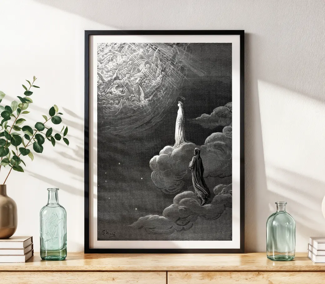 Affiche – Paradiso, Canto XIV (Gustave Doré, 1866) – Image 2