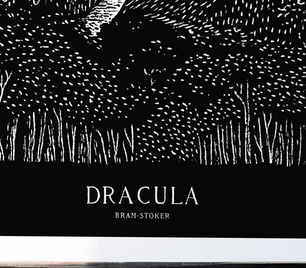 Affiche – Dracula de Bram Stoker : Couverture de la 1ʳᵉ édition américaine (1899) – Image 5