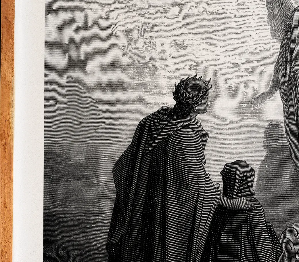 Affiche – Dante : Le bateau des âmes (Gustave Doré, 1868) – Image 6